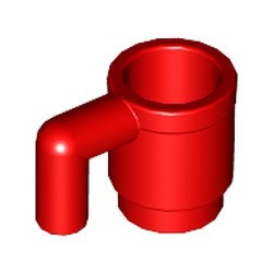 3899-5G Kopje rood gebruikt *1E016