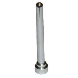 3957-22G Antenne 1x4 noppen hoog chrome zilver gebruikt *1E013