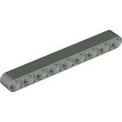 40490-9G Technic, Hefbalk 1x9 dik lichtgrijs (klassiek) gebruikt *1D000