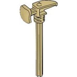 40581-2G Bionicle Wapen hamer 1x10 crème gebruikt *