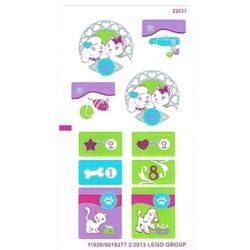 41007stk01 STICKER 41007 Heartlake Pet Salon NIEUW *0S0000