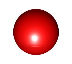 41250-5 Grote bal (doorsnede 52 mm) PAKKETZENDING rood NIEUW *0L0000
