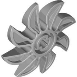 41530-86G Propellor L5 diameter- 8 bladen grijs, licht (blauwachtig) gebruikt *1D042