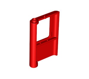 4182-5 Trein, Deur 1x4x5 rechts rood NIEUW *1D0000
