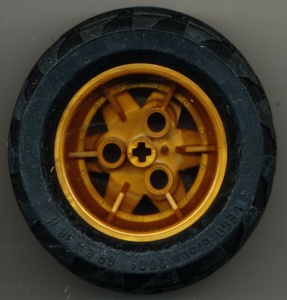 41896c02-115 Wiel 43.2mm doorsnede 26mm breed TR,zwarte truckband 68.8x36 H (41896/41893) (PAKKETZENDING!) goud, parel NIEUW *5W000 - Img 2