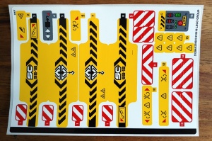 42097stk01 STICKER 42097 Compacty Crawler Crane NIEUW *0S0000