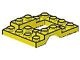 4211-3G Bodemplaat 4x5 geel gebruikt *3D000