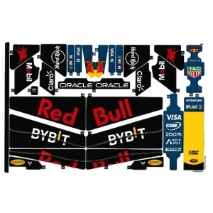42206stk02 STICKER 42206 Red Bull Racing RB20 F1 Car, vel 2 NIEUW *0S0000