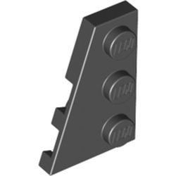 43723-11G Wig plaat 2x3 links zwart gebruikt *1G018