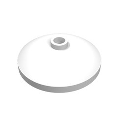 43898-1 Schotel 3x3 wit NIEUW *1B048
