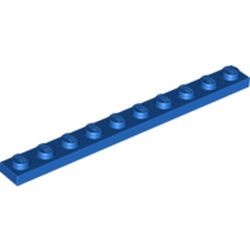 4477-7 Platte plaat 1x10 blauw NIEUW *1B180