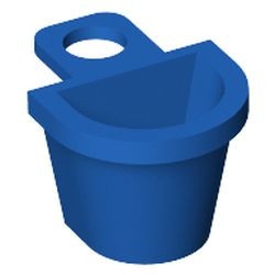 4523-7G Mandje blauw gebruikt *2B1-3
