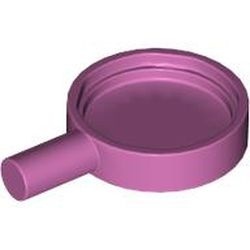 4528-47 Pan (laag model) roze, donker NIEUW *0W009