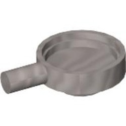 4528-66 Pan (laag model) grijs, lichtparel NIEUW *0W009