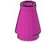 4589-47G Kegel 1x1x1 roze, donker gebruikt *1B333