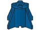 4591-7G Steen, rond 2x2x2 met vinnen blauw gebruikt *3D000