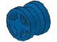 4624-7G Wiel klein (velg) 8x6mm vierkant asgat blauw gebruikt *5W000