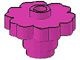 4728-47 Bloem 2x2 roze, donker NIEUW *5C079