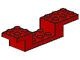 4732-5G Verbindingssteen 8x2x1 1/3 (hoog-laag-hoog) rood gebruikt *1R022