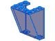 4872-14 Ruit 3x4x4 omgekeerd (hoog) transparant donkerblauw gebruikt *1C012 - Img 2