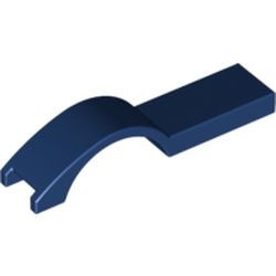 50947-63 Spatbord lang 1x 4 1/2 blauw, donker NIEUW *0B001