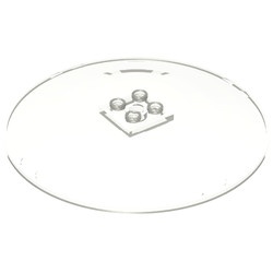 50990-12 Schotel 10x10 transparant NIEUW *1R024