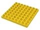 51262-3 DUPLO plaat 8x8 geel NIEUW *