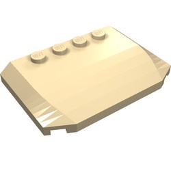 52031-2 Wig 4x6x2/3 (motorklep breed) crème NIEUW *0B004