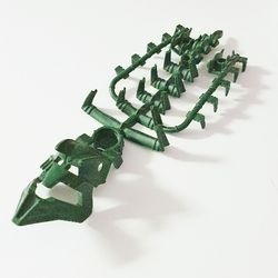 53579-80G Bionicle skelet (Zaktan) groen, donker gebruikt *