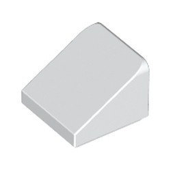 54200-1 Dakpan klein 30 graden 1x1x 2/3 wit NIEUW *1B190