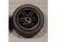 56145c01-11 Wiel 30,4x20 met autoband 43,2x22 ZR zwart NIEUW *5W000
