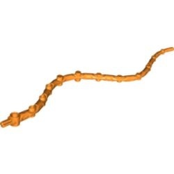 57564-4G Bionicle wapen tentakel/zeewier van flexibel rubber oranje gebruikt *
