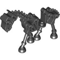 59228-11 Skelet- paard zwart NIEUW *0D000