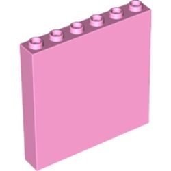 59349-104 Paneel 1x6x5 (zijkanten) roze, helder NIEUW *5D0000