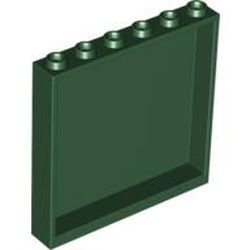 59349-80G Paneel 1x6x5 (zijkanten) groen, donker gebruikt *1F018