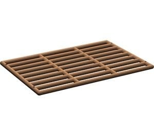 6046-8 9x13 rooster grill bruin (klassiek) NIEUW *5B042