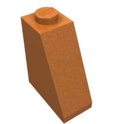 60481-150 Dakpan 65 graden 1 breed caramel, midden NIEUW *1B156