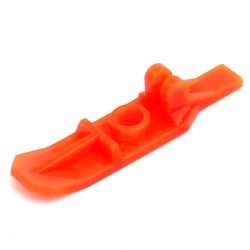 6120-18G Ski met scharnier transparant neonoranje gebruikt *0B0000