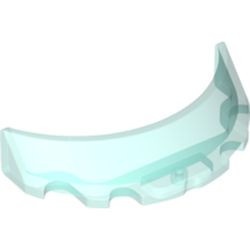 62360-15 Autoruit 3x6x1 gebogen transparant lichtblauw NIEUW *5D0000