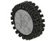 6248c01-9G Wiel Freestyle, met Black Tire Offset Tread (6248 / 3483) lichtgrijs (klassiek) gebruikt *5W000