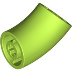 65473-34 Elleboog 2x2 zonder 45 graden lime NIEUW *1D000