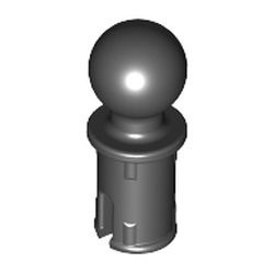 6628-11 Technic, Pin met Frictie and Towball zwart NIEUW *1A109