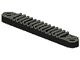 6630-11 Technic, Tandwiel heugel 1x8 met gaten zwart NIEUW *0D000