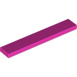 6636-47 Tegel 1x6 roze, donker NIEUW *1B115
