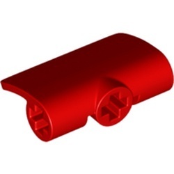 71682-5 Technic, paneel gebogen 2x3x1 rood NIEUW *4T089