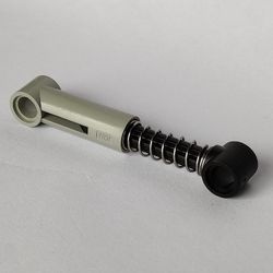 731c05-9G Technic Schokbreker 6.5L, NORMALE VEER lichtgrijs (klassiek) gebruikt *5K500