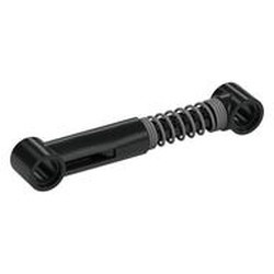 731c07-11 Technic Schokbreker 6.5L, harde veer zwart NIEUW *5K500