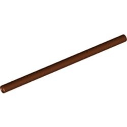 75c07-88 Slang star 3mm doorsnede, 7 noppen lengte (5,6 cm) bruin, roodachtig NIEUW *5D0000