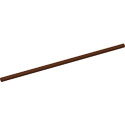 75c14-88G Slang star 3mm doorsnede 14 noppen lengte (11,2 cm) bruin, roodachtig gebruikt *5D0000
