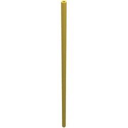 75c15-3G Slang star 3mm doorsnede 15 noppen lengte (12 cm) geel gebruikt *5D0000